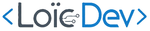 Logo Loïc Dev Logo Loïc Dev